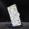 Для Samsung Galaxy S25 Edge Чехол-кошелек с подставкой с печатным рисунком из ПУ кожи откидной чехол для телефона