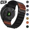 20 мм 22 мм 26 мм Нейлоновый ремешок для часов Для Garmin Fenix 8 7 7Pro 6Pro Enduro TACTIX Forerunner 965 955 255 265 Браслет для часов