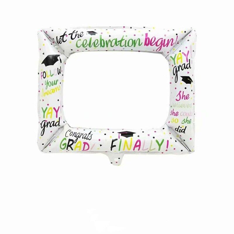 50x59 см фотобудка фольгированные шары с днем ​​рождения фоторамка Globos День рождения Декор поставки детский душ детские игрушки подарок