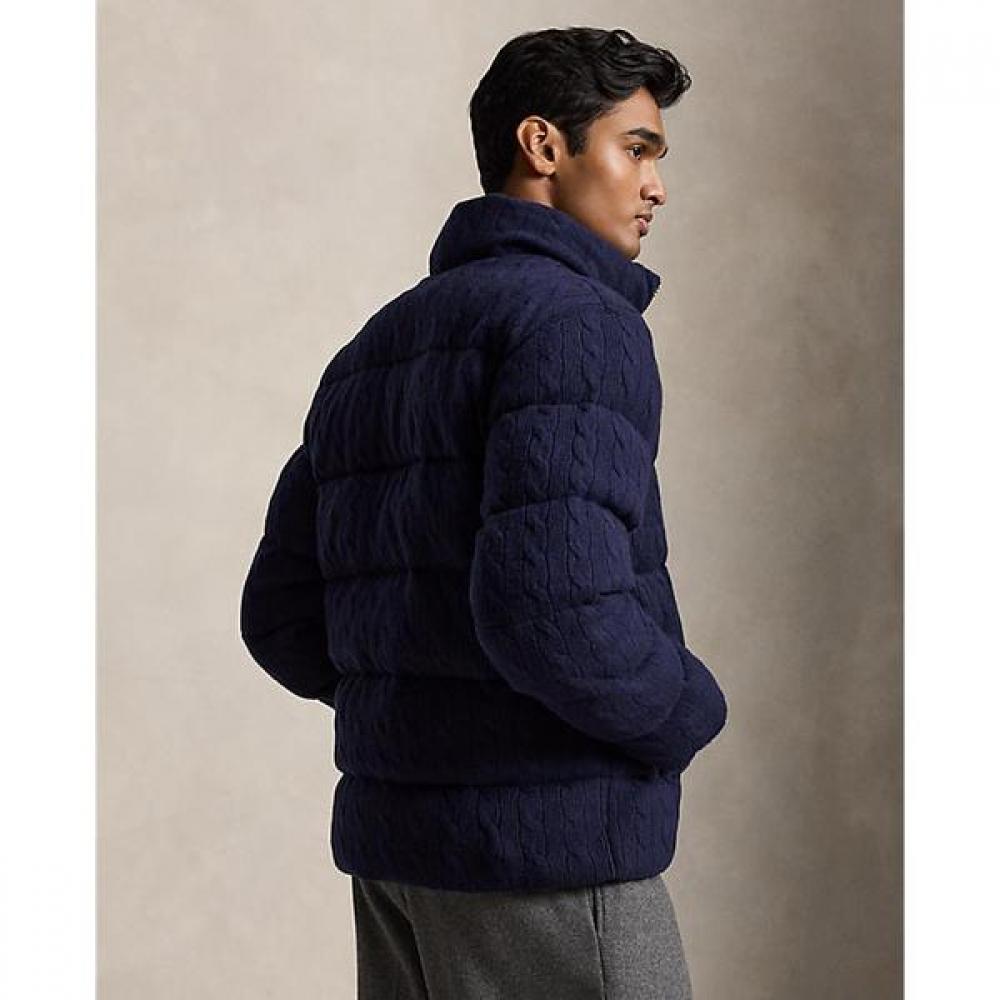 Polo Ralph Lauren Men S Cable Knit Wool caShmere Sweater Jacket mnpoSwe168227244
