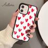 Valentine Day hearts pattern Phone Case for iPhone 17 Air 15 16 11 12 13 14 Pro Max Plus coque Fundas Shell