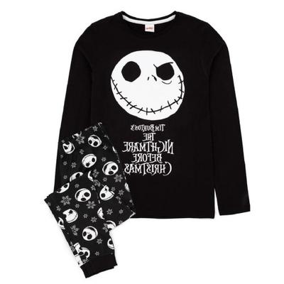 Длинный пижамный комплект Jack Skellington для мальчика