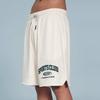 Reebok Letter Embroidery Lace-Up Straight Casual Shorts Unisex Shorts White 24SRC605UGW2