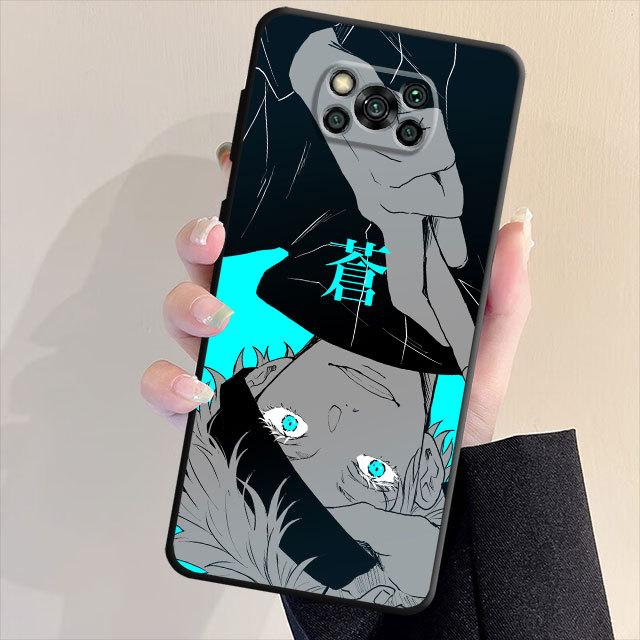 Силиконовый чехол для телефона Samsung Galaxy S23 S22 S20 S21 Note 20 Ultra 10 Plus 8 9, милые чехлы с героями мультфильмов Jujutsu Kaisen, чехол для сумки