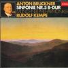 LP Record RUDOLF KEMPE, MUNCHNER PHILHARMONIK - Bruckner: Sinfonie Nr. 5 ULS31023A ACANTA 1978 Japan Obi Classical Used