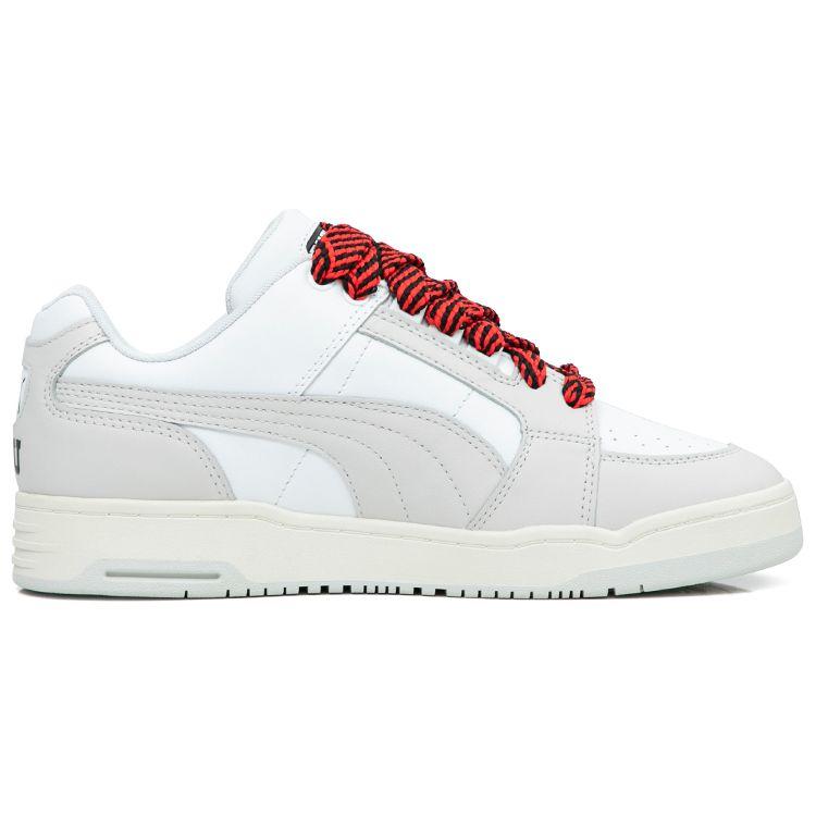 Puma Slipstream Lo Шнурки Удобные Универсальные Низкие Кроссовки Кроссовки Унисекс Серые Белые 387322-01