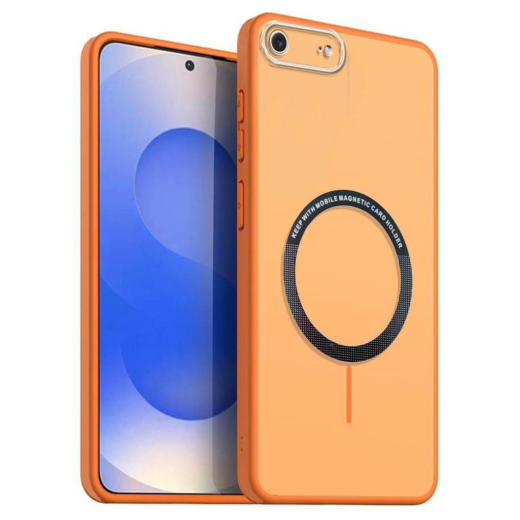 Матовый полупрозрачный магнитный чехол для iPhone Air Мягкий ТПУ чехол