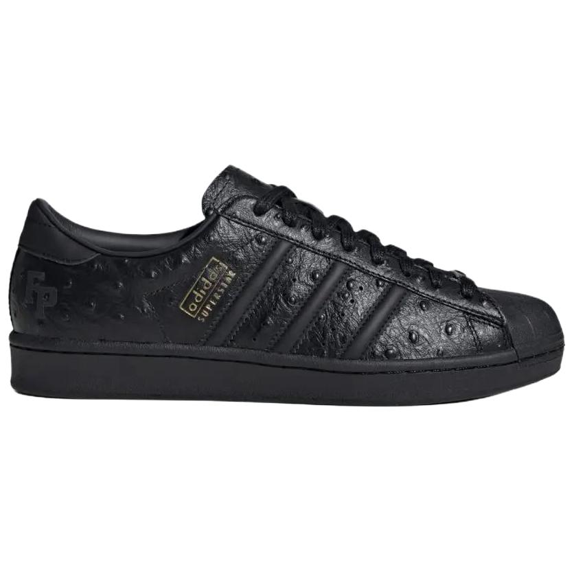 adidas Оригиналы X Footpatrol Superstar Удобная посадка Обувь для скейтбординга Унисекс Кроссовки Черные KH9923