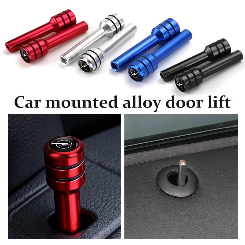 For Opel Car Door Lock Pin Alloy Security Insurance Accessoriesy OPC Astra J H G K Insignia Corsa D B E Mokka Vectra B agz588