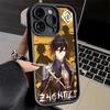 Чехол для телефона iPhone 17 Air 16E 15 16 Pro Max Genshin Impact Zhongli Чехол 14 Plus 13 12 Mini Мягкий Силиконовый Fundas
