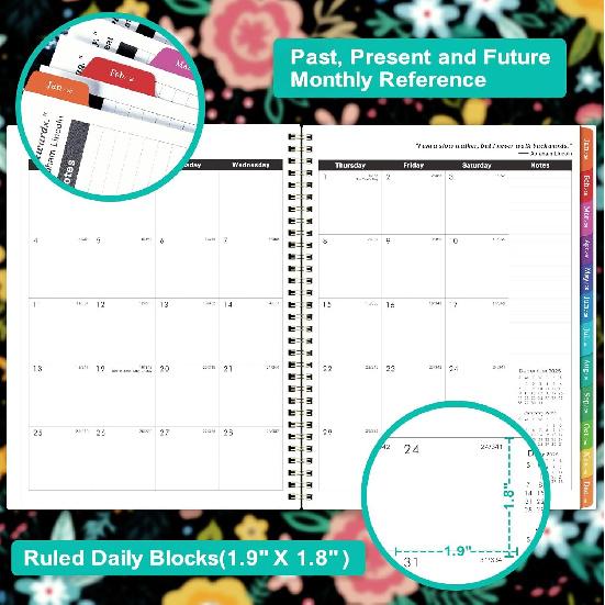 2026-2028 Monthly Planner/Calendar - 3 Year Monthly Planner 2026-2028 - January 2026 - December 2028, 9'' x 11'', 3 year calendar 2026-2027-2028