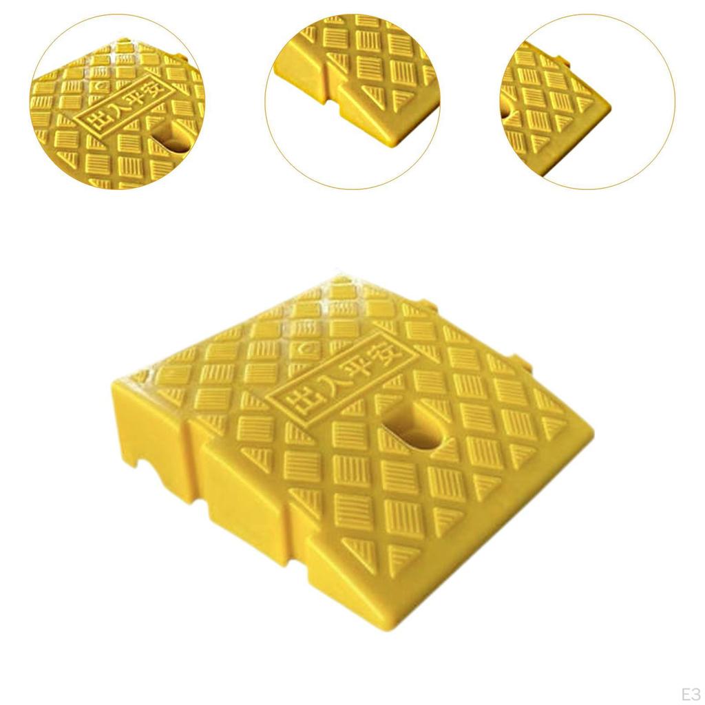 Curb Ramp Bridge for Cars And Wheelchairs In Driveway Applications