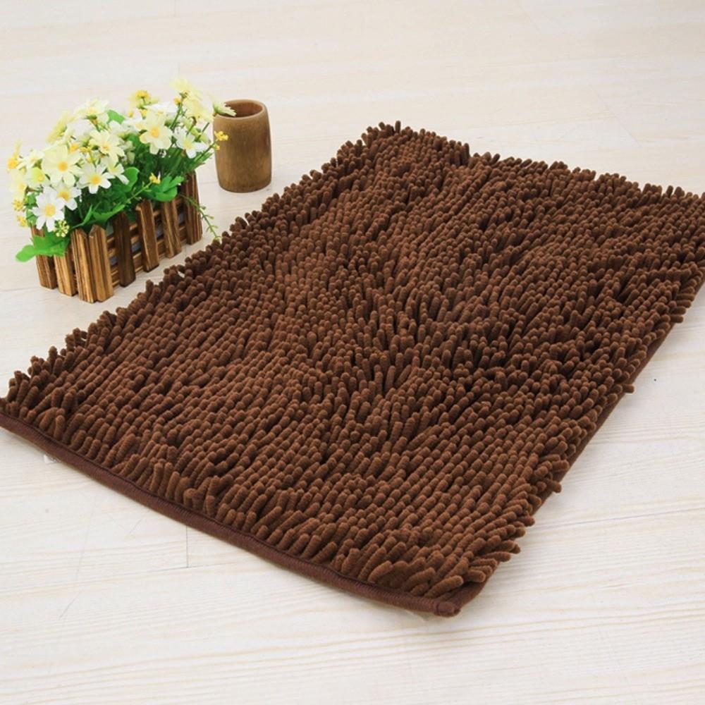 Chenille Anti Slip Bath Mat 40*60cm Super Absorbent Bath Mat New Shower Mat