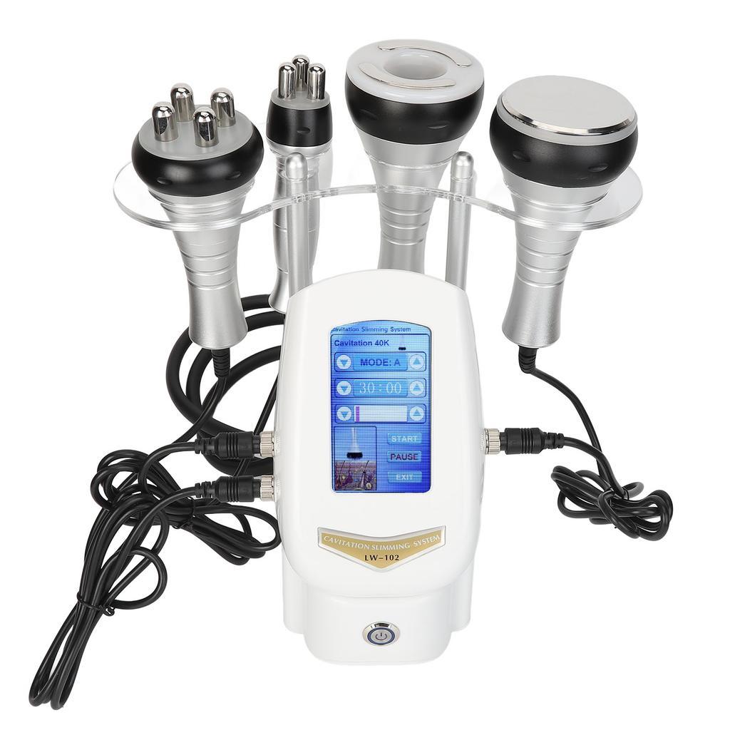 40K 4 в 1 RF Вакуумная кавитационная машина Инструмент для ухода за кожей лица Многофункциональная машина для похудения тела