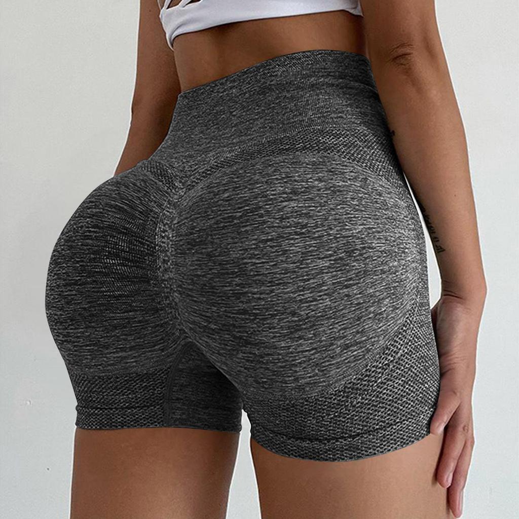 Women Yoga Shorts Seamless Quick Dry Gym Sports Short Leggings Sexy High Waist Shorts
