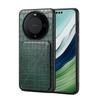 Чехол для мобильного телефона Denior Huawei Mate70Pro из искусственной кожи с узором под аллигатора, держатель для карт P80Ultra, защитный чехол P70