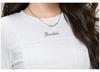 Fashion design sense, segmented base shirt for women, 2026 spring interior, long sleeved versatile top for women