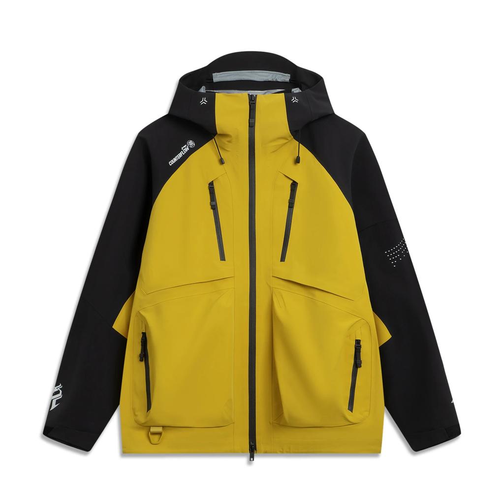 Li Ning Серия для улицы Спортивный повседневный Простой Худи Свободный На молнии Удобный Универсальный Ветровка Унисекс Верхняя одежда AEMV037-3