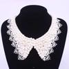 Diamond Women Shirt False Collars Crystal Removable Collar For Women Fake Collar Detachable Diamond Lacklace Nep Kraagie