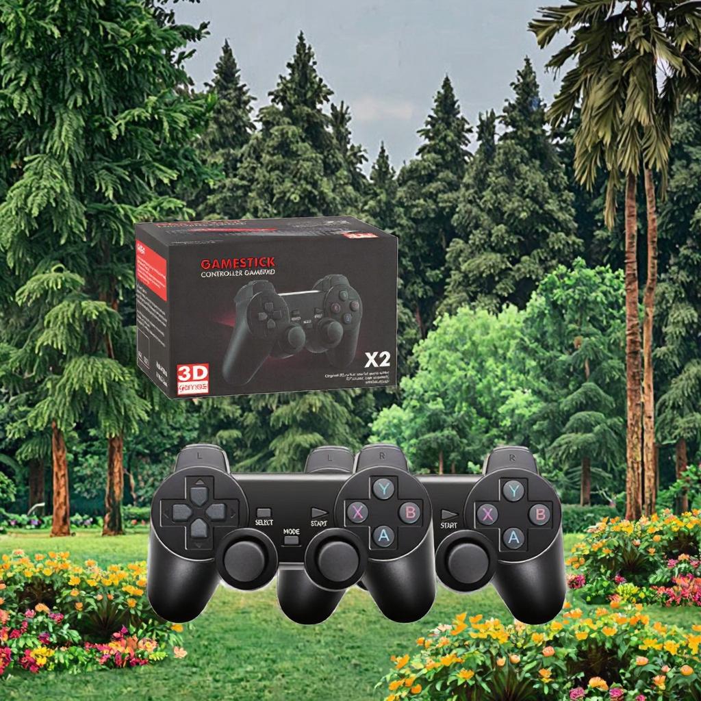 X2 Игровой стик GD10 Pro 4K Игровой плеер 3D HD Ретро Экологичный Видеоигровой контроллер Беспроводной ТВ 50 Эмулятор Подарки для детей