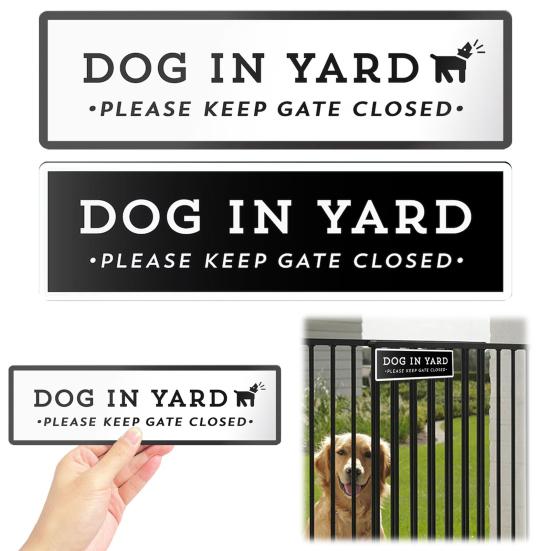 Знак «Собака во дворе», знак «Домашнее животное, семья, двор», настенный декор, деревянный знак «Держите ворота закрытыми» для владельцев собак в саду и дворе, подарок на новоселье