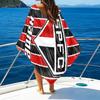 1PC Custom Name Beach Towel SPFC Team Spirit Beach Towel, Suitable for Camping, Travel, Beach Accessories, Super Absorbent, Family Gift