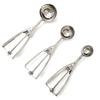 Stainless Steel Spoon Spring Handle Kitchen Stainless Ice Cream Mash Potato Scoop Kitchen Accessories 3 Size for Choos