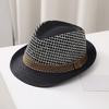 Летняя соломенная шляпа от солнца Yousheng, дышащая тканая шляпа с защитой от ультрафиолета и широкими полями, универсальный летний аксессуар
