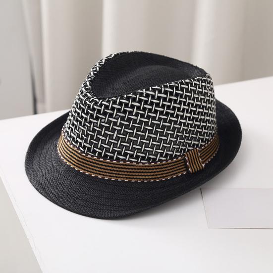 Летняя соломенная шляпа от солнца Yousheng, дышащая тканая шляпа с защитой от ультрафиолета и широкими полями, универсальный летний аксессуар