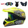 3 Gifts Full Face Motorcycle Helmet Off-road Motorbike Send Cross Capacete Motocross Casco Helmets Riding Motorcycle Helmet