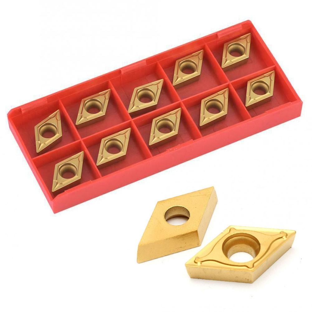 10 шт. DCMT11T304-HM YBC251 твердосплавные пластины для токарного держателя инструмента