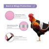 Feather Protection Hen Reflective Vest Breathable Chicken Saddle Accessories Chicken Vest