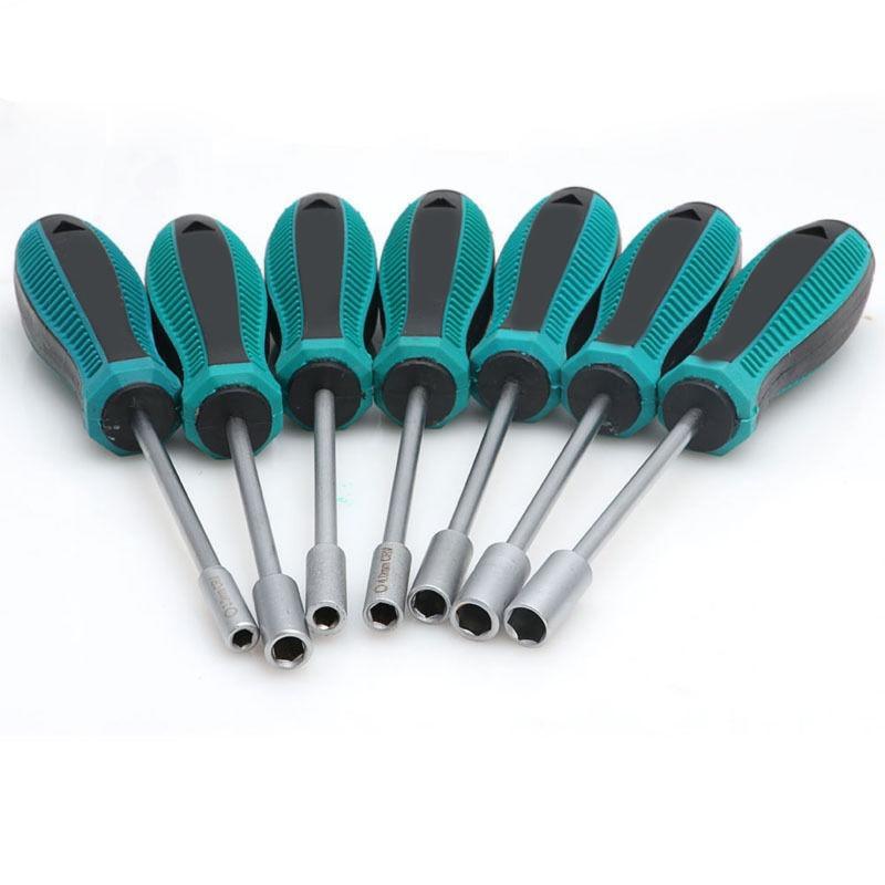 Металлический торцевой ключ-отвертка шестигранный ключ гаечный ключ ручной инструмент 3 мм-8 мм