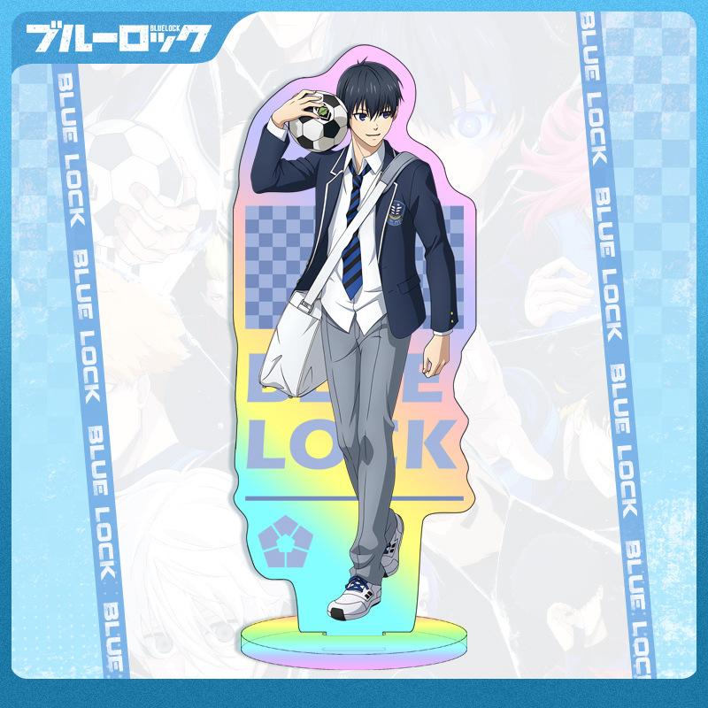 Blue Prison Rainbow Laser Large Standee Cartoon Acrylic Peripheral Creative Ornaments Can Be D