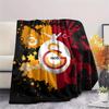 1pc Galatasaray Print Flannel Blanket, High quality Comfortable for All Seasons, Home Decor, Warmth and Comfort, Perfect for Christmas Gifts56