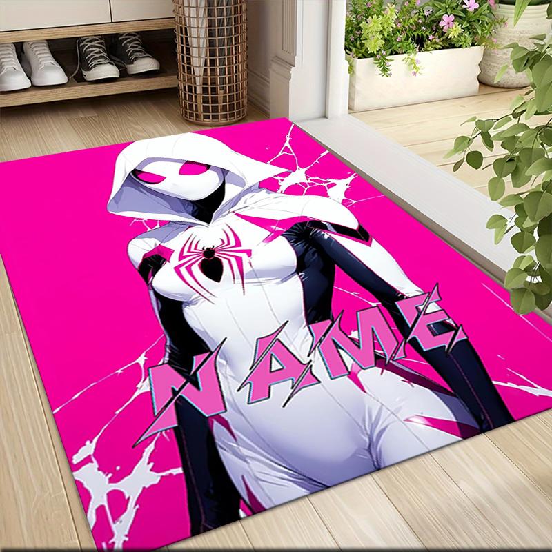Custom Name "Spider-Man: Urban Legend" Carpet Rug Customizable Soft Washable Anti-Slip Home Living Room Sofa Mats Personalized Rug. 0909345
