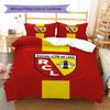 Постельное белье с узором RC Lens Покрывало Наволочка Декор для дома Подарок (1 пододеяльник + 2 наволочки, без наполнителя)