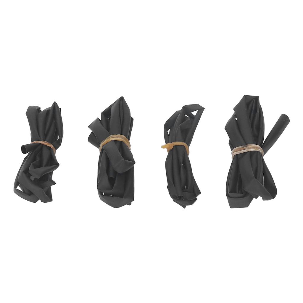 Комплект из 4 термоусадочных трубок с клеем, электрический ассортимент 3 мм, 4 мм, 5 мм, 6 мм, 1 метр