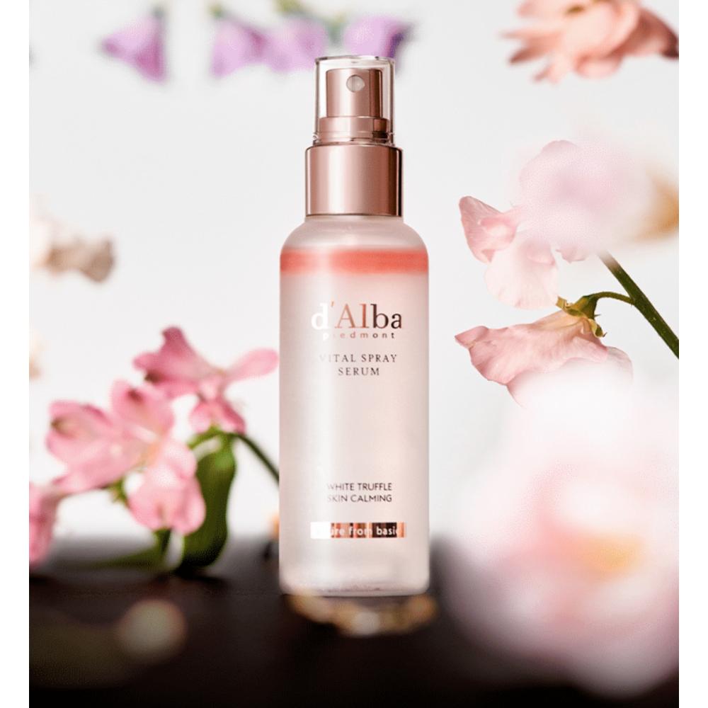 d'Alba White Truffle First Spray Serum 100 мл + Vital Spray Serum 100 мл + Подарочный пакет, 1 набор