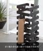 Yamazaki Home Brick 2363 Umbrella Stand Black 15 x 15 x 43cm Direct from Japan