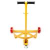 55 Gallon Drum Dolly, 1200 lbs Load Capacity, Barrel Dolly Cart Drum Caddy Round Dolly Steel Low Profile, Heavy Duty Steel Frame with Adjustable