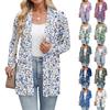 Women's Fashion Casual Long Sleeve Cardigan Thin Loose Cardigan Jacket With Pockets