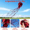 Large Single Line Kite Frameless Soft Animal Kite Durable Outdoor Fun Toy  Beach