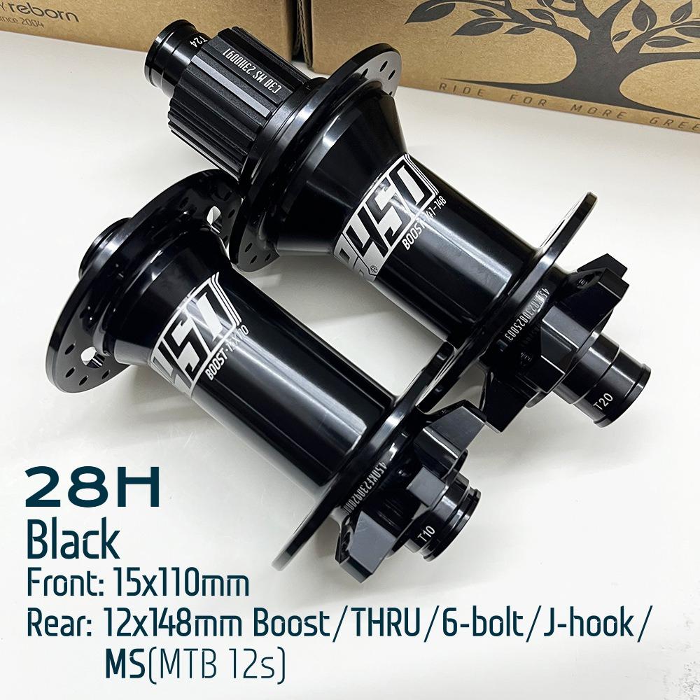Втулки Koozer 450 32H 28-отверстий Boost Cube K7 Громкие MTB Втулки 6 Болтов J-Hook Для Shimano 15X110 Boost Передняя Втулка Сквозная Ось 12X148 Задняя Втулка