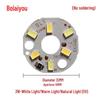 Светодиодная плата 5730 SMD, двухцветная/одноцветная, 3В-5В (1 Вт - 30 Вт)