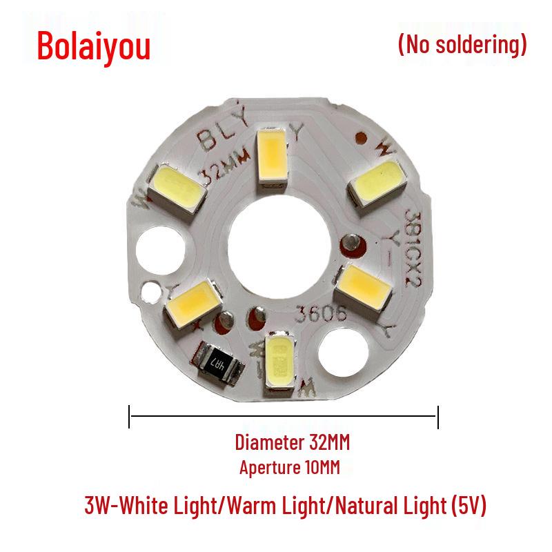 Светодиодная плата 5730 SMD, двухцветная/одноцветная, 3В-5В (1 Вт - 30 Вт)