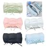 High Capacity Pencil Case Bowknot Pen Pouches Portable Pen Organizers Travel Makeup Storage Bag for Women Girl Student