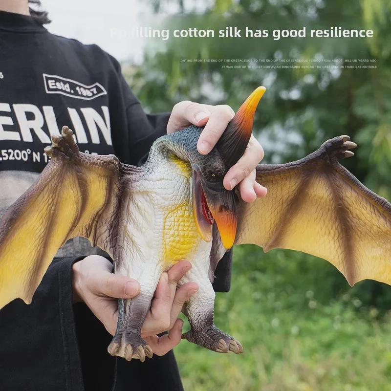 Большая мягкая гелевая модель динозавра-птерозавра Aeolus: Игрушка для детей «Летающий дракон», издающий звуки