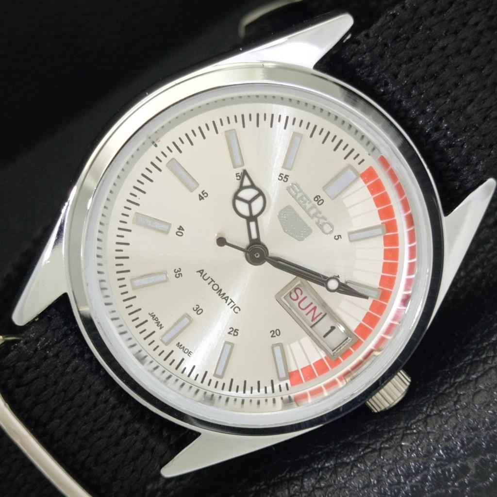 ЯПОНИЯ ВИНТАЖНЫЕ ВОССТАНОВЛЕННЫЕ МУЖСКИЕ СЕРЕБРИСТЫЕ ЧАСЫ SEIKO 5 AUTOMATIC 6309A a440869-4