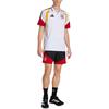 adidas Германия 26 Tiro Color Block Молния Короткий рукав Футбольная форма Мужская форма KB4479